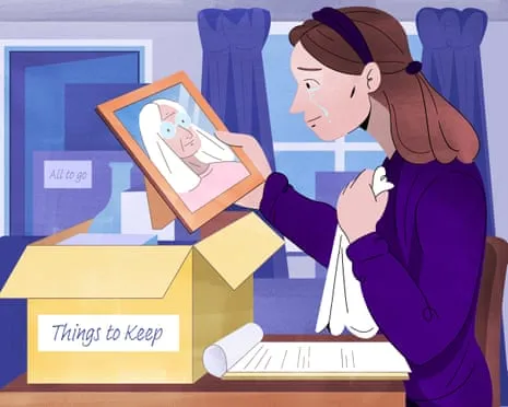 Organize as you go and take your time: key steps to emptying a relative’s home after their passing